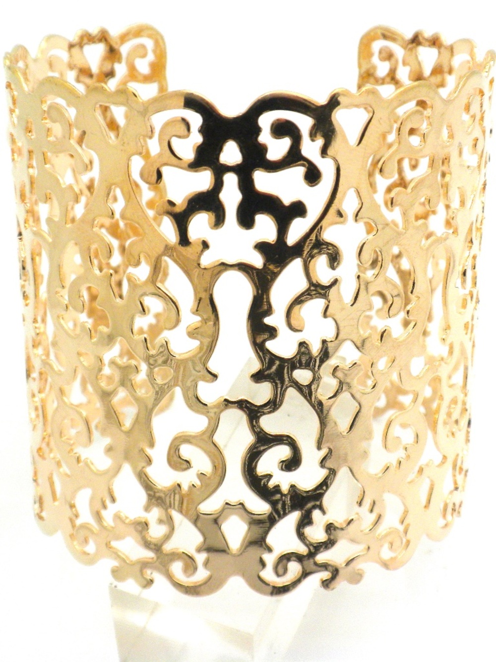 Cut Gold Plated Bracelet Light